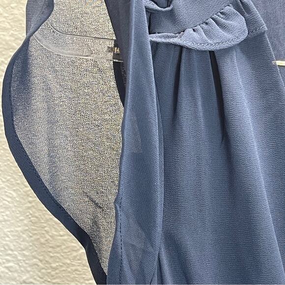 Modcloth Youre Flowing Places Maxi Dress Navy - Picture 9 of 14